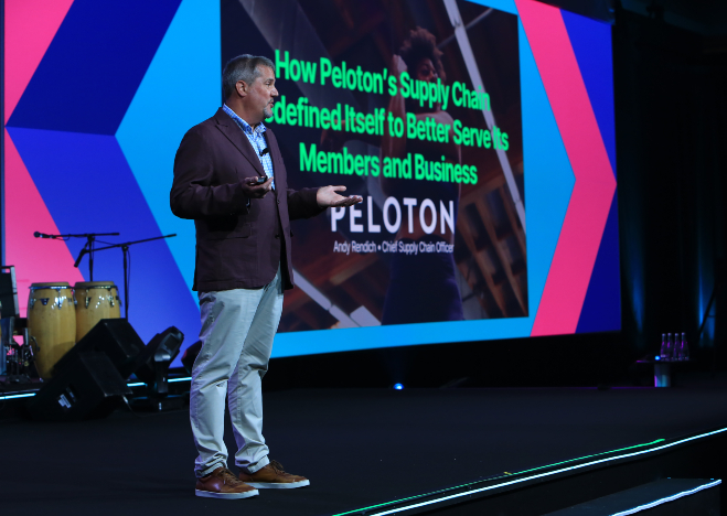 Andy Rendich, Chief Supply Chain Officer at Peloton, gave us an insider’s perspective on the incredible journey Peloton took to transform its supply chain.