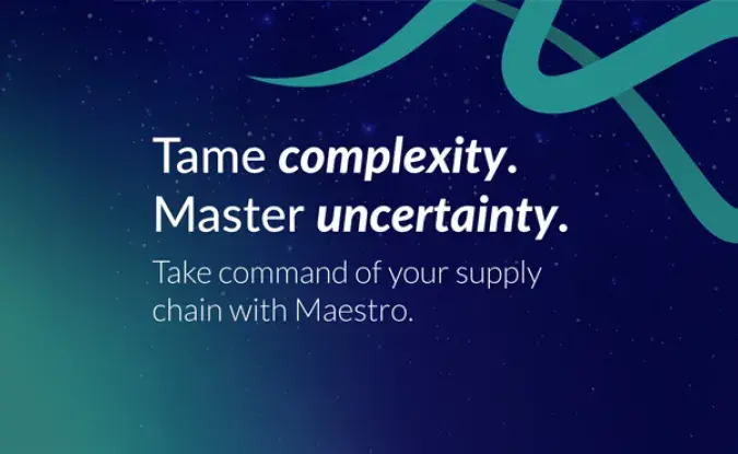 Kinaxis Maestro Maestro software helps you tame complexity and master uncertainty in your supply chain